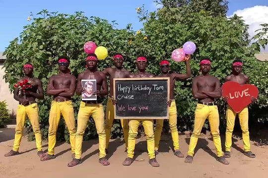 african greeting video