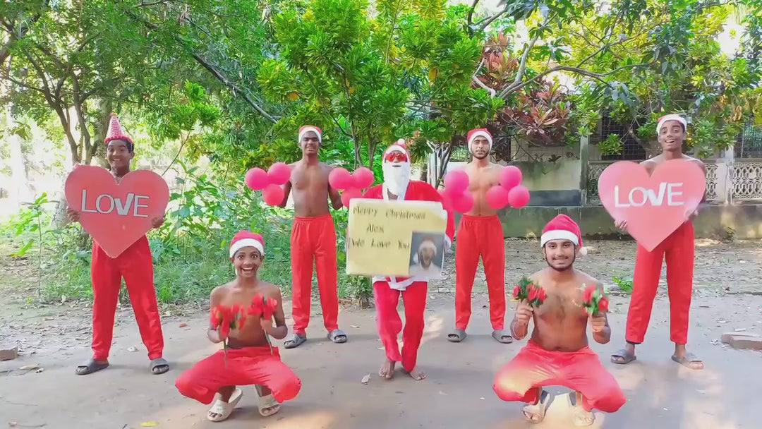 Christmas greetings from Bangladesh